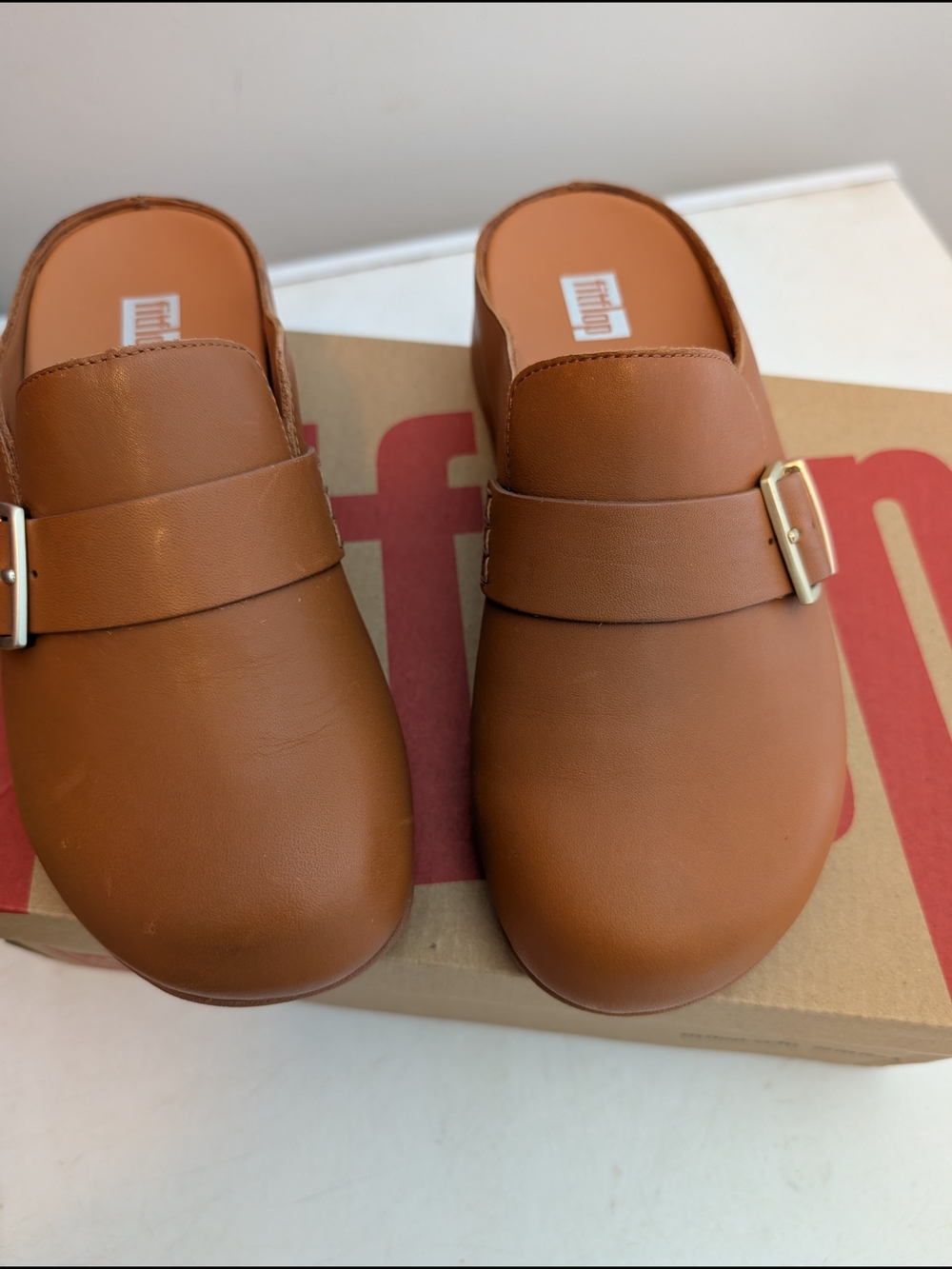 Fitflop Shuv Clogs Buckle Strap Sz 5M New In Box